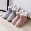 Fashion 2024 Warm Plush Winter Shoes Women Men Indoor Slippers Anti-slip Soft Fur Lovers Home Floor Cotton Slipper Female House Shoes