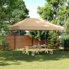 VidaXL Folding Retractable Reception Tent Beige 440x292x315 Cm, Tent, Awning Tent, Gazebo Awning, Gazebo Tent, 4004959