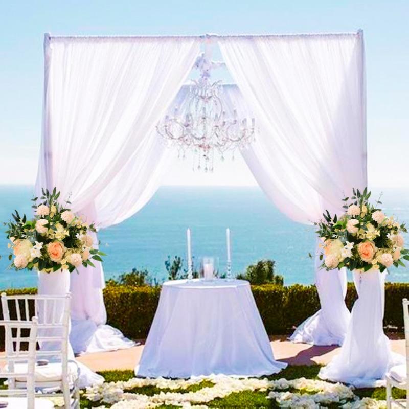 1 шт. 40 см цветочные шары, свадебные розы, центральные элементы, искусственные цветы, искусственные цветочные композиции для свадебной вечеринки, украшения для стола, сделай сам