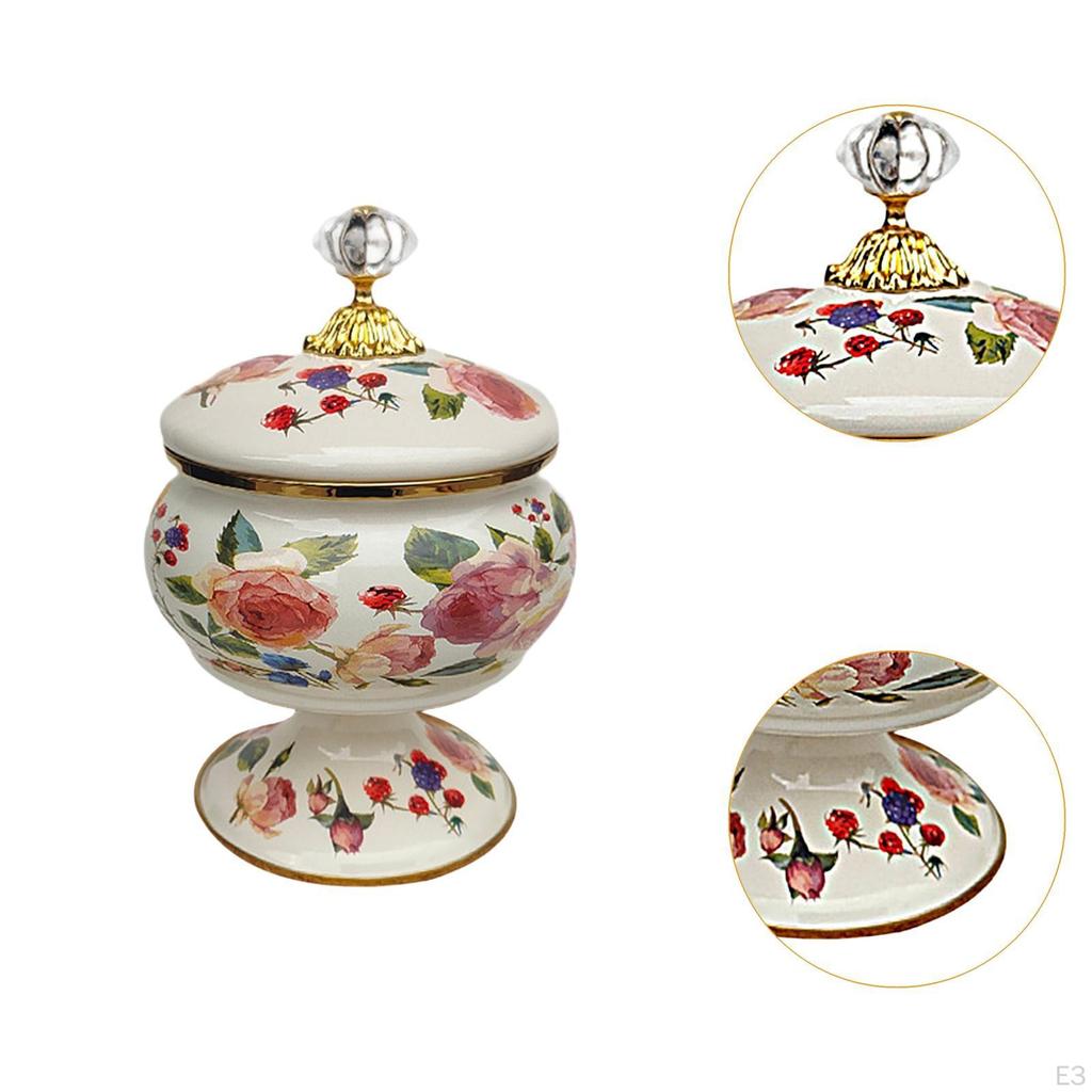 Канистра для хранения электронной почты с цветочным узором для кухонной столешницы