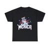 Графическая футболка 'Merica с изображением Дяди Сэма, 4 июля, размеры S-5XL