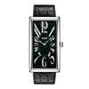Tissot Heritage Banana Watch with Leather Strap, Officially Imported, T1175091609200, Green Dial