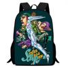 JoJos Bizarre Adventure Cartoon Kids Backpack School Lightweight Ergonomic Double Strap Bag With Printed Design Grades