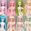 30 см Куклы в стиле аниме 1/6 Bjd 11 подвижных суставов Кукла с увядшей кожей Девочки Игрушки для переодевания Сделай сам Подарки