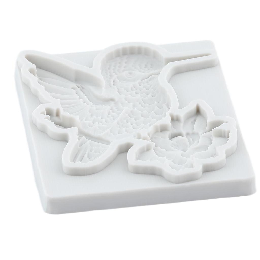 Силиконовые формы для птиц, форма для цветов из мастики, инструменты для украшения торта, топпер для кекса, шоколадные конфеты, поделки, сахарная паста, полимерная глина