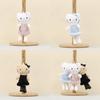 Plush Cat Keychain With Pp Cotton Filling For Cute Bag Decoration And Gift
