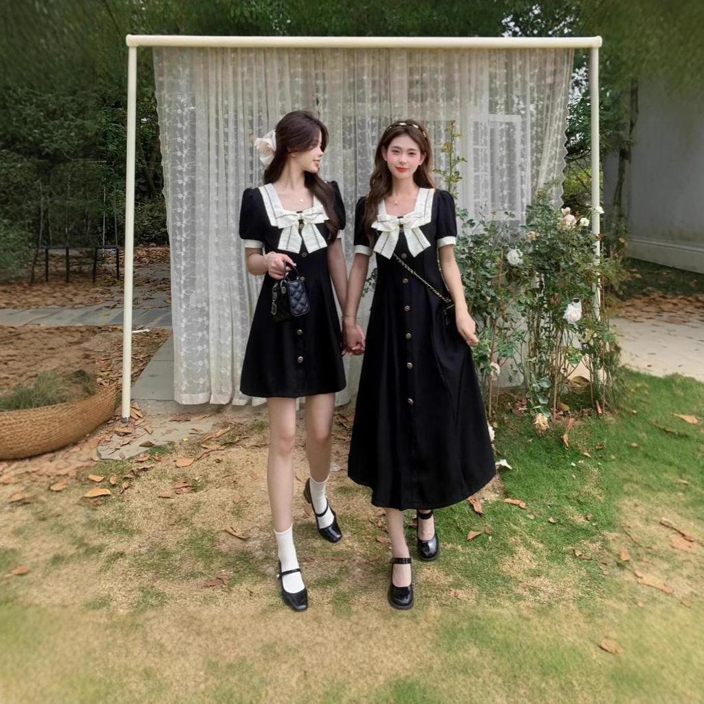 Платье-бант для похудения больших размеров 2024 - Новая летняя повседневная мода для женщин