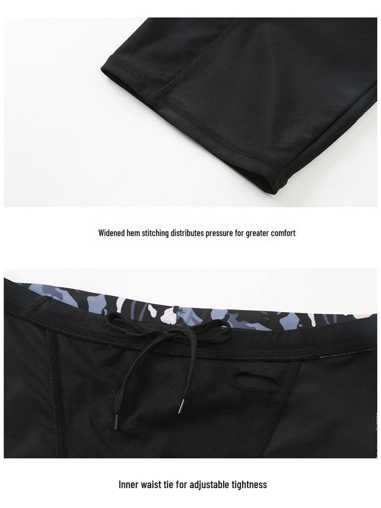 Мужской комплект плавок большого размера для защиты от солнца