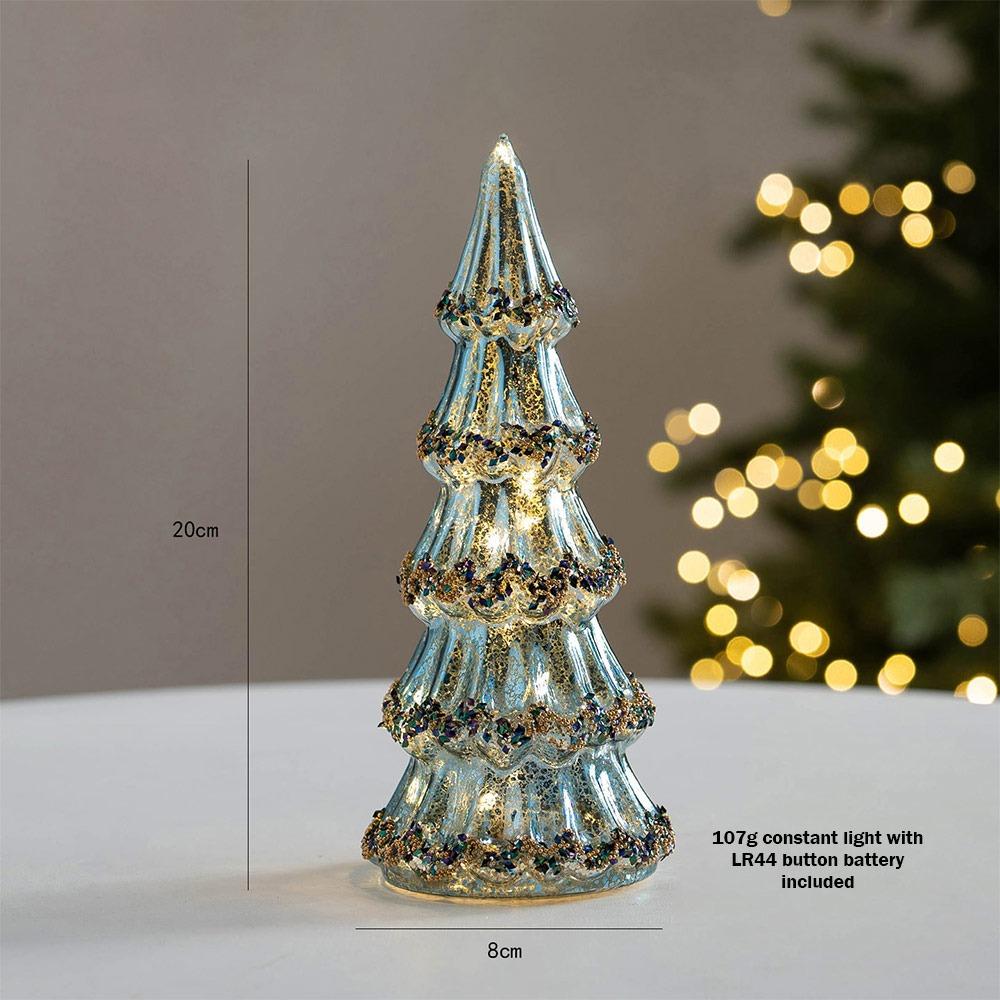 Rotating Christmas Tree Light Multicolor Xmas Decorative Lighting Festival Favors