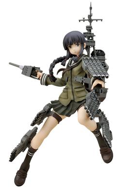 Kantai Collection Kitakami Kai готовая фигурка, окрашенная в масштабе ПВХ, -KanColle- 1/8
