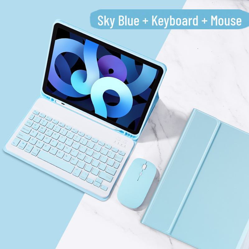 Чехол-клавиатура для iPad 10.2/Pro 11, силиконовые и кожаные чехлы для Air 4. Подходит для 9,7-дюймовых Air и Air 4.
