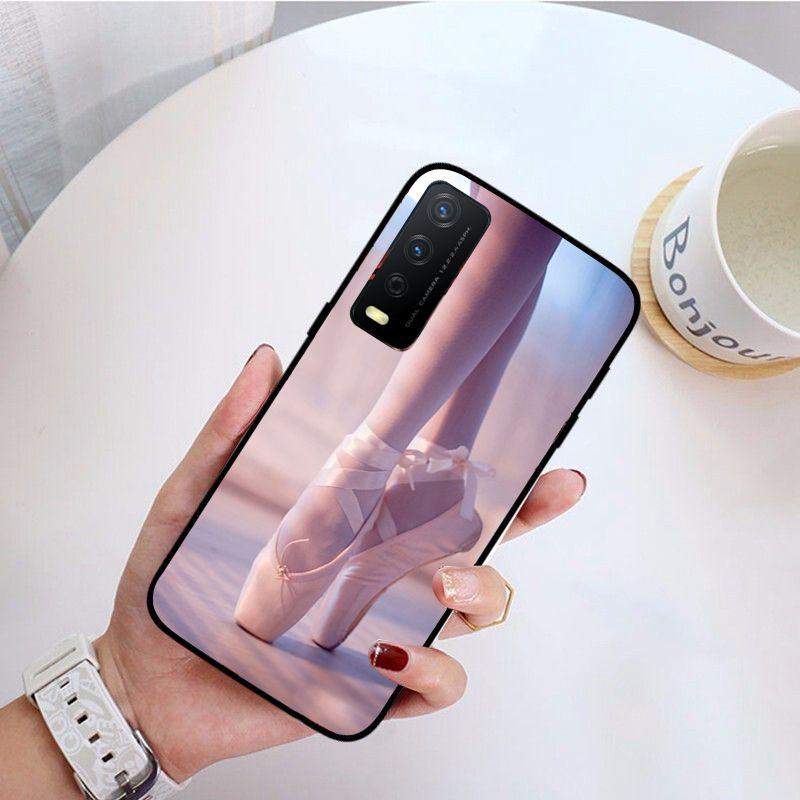 Ballerina En Pointe Funda Phone Cover For Vivo Y31 Y30 Y33S Y11S Y12S Y17 Y20 Y21 Y21S Y1S Y53S Y15 Y19 Y91C V23 5G Cases Coque
