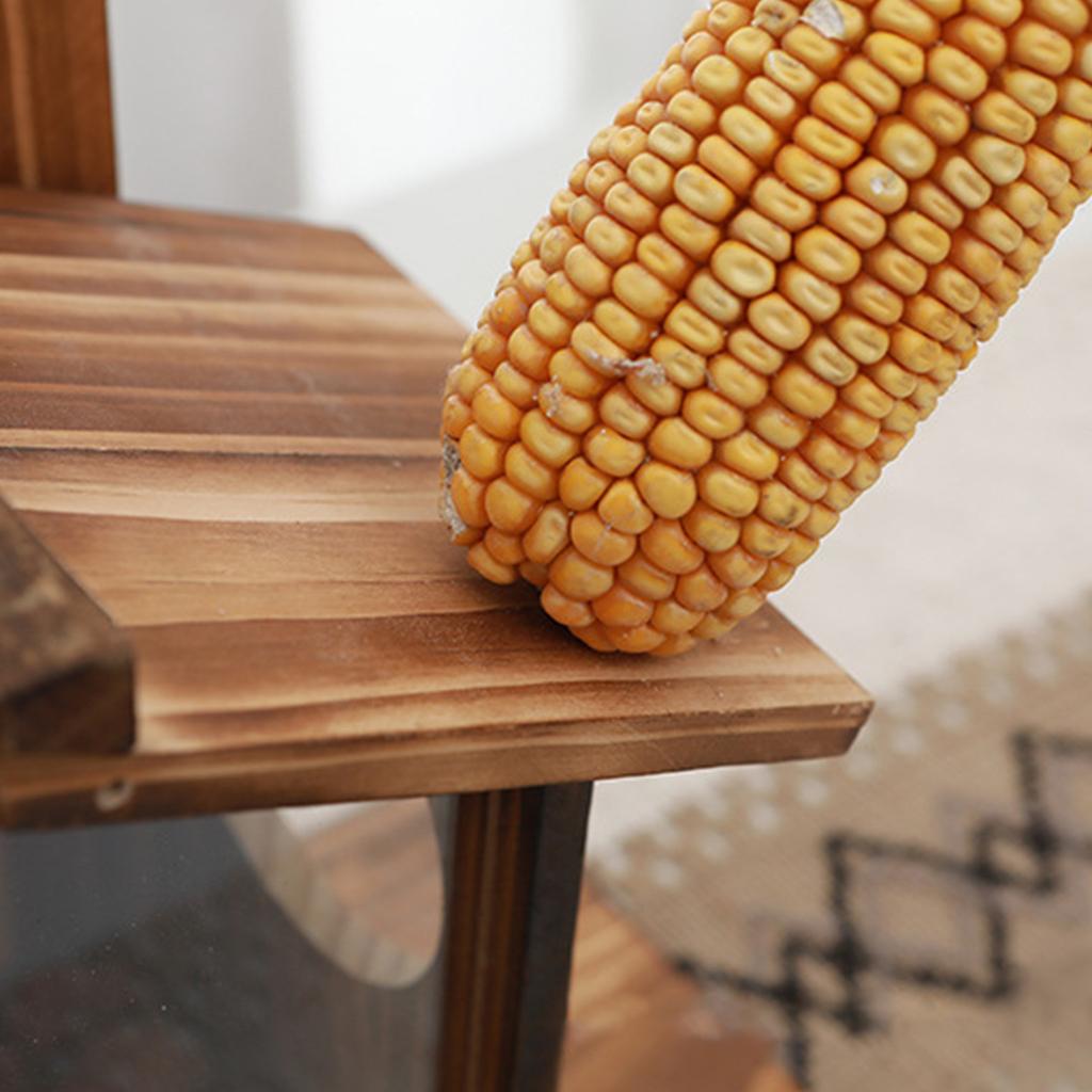 Outdoor Squirrel Feeder, Outdoor Squirrel House - Chipmunk Feeder, Squirrel Food For Backyard Squirrels, Holds Corn, Corn