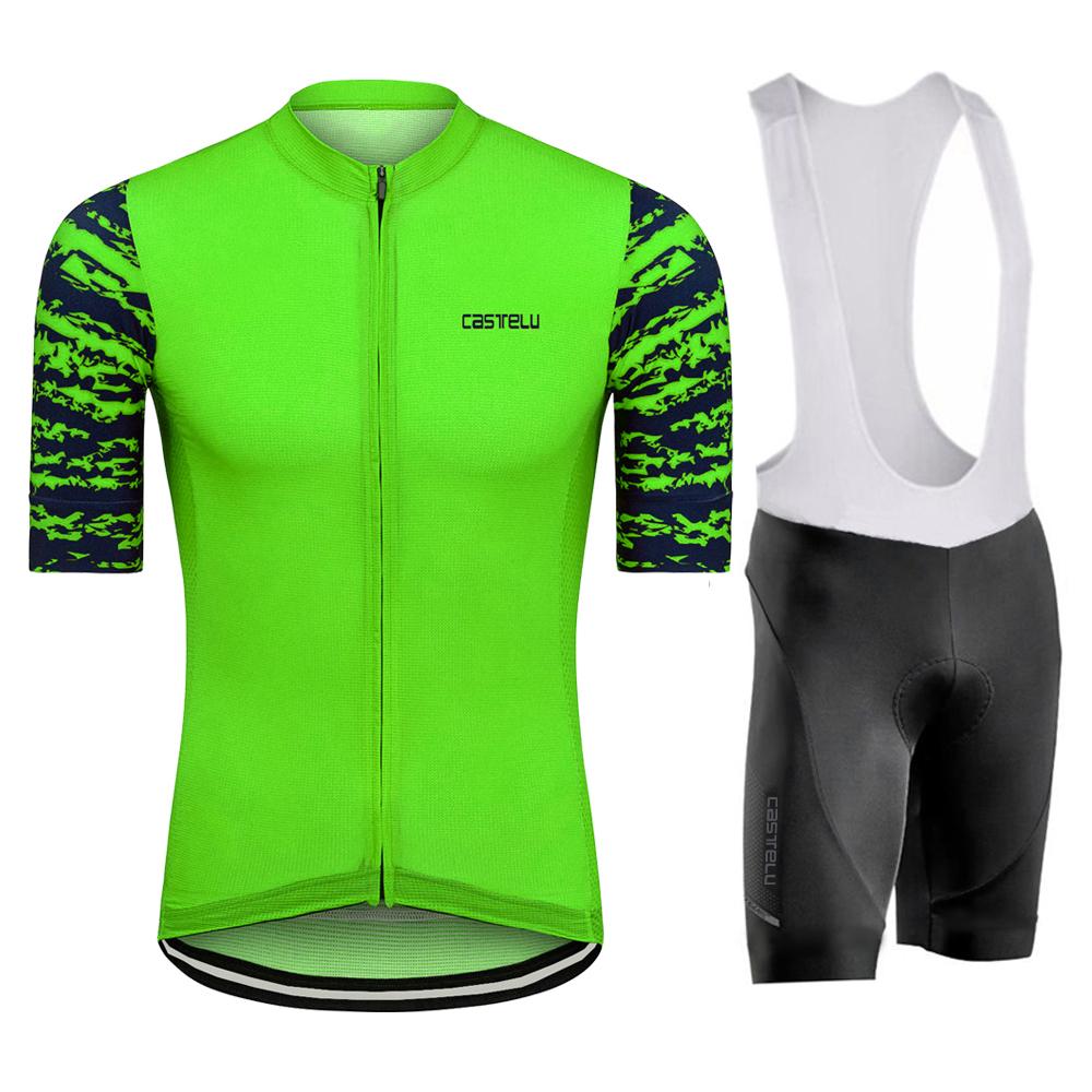 2026 Outdoor Cycling Suit Men's Cycling Clothing Summer Bicycles Jersey Sets Mountain Bike Bib Shorts Motocross Triathlon Maillot Shirts Ciclismo
