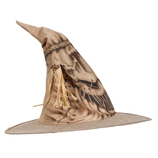 Хэллоуин Шляпа Пугала Соломенная Шляпа Ведьмы Хэллоуин Вечеринка Косплей Костюм для Мужчин Женщин Аксессуар для Маскарада