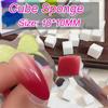 50Pcs Square Nail Art Sponges + Grab Pen Set Gradient Nail Brushes Gel Polish Design Sponge Grab Pen Manicure Supplies