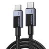 Ugreen L524 USB-C To USB-C Cable, 60W, PD, 2M (Gray)