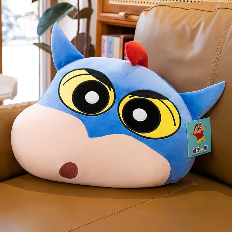 Superhero Crayon Shinchan Plush Doll Cushion With Pp Cotton For Living Room Decor