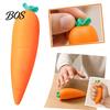 Hand Relaxation Toy 1/2Pcs Fake Carrot Stress Relief Toy, Realistic Giant Squeeze Shaped Ball for Kids Adults, Soft Simulated Vegetable Anxiety