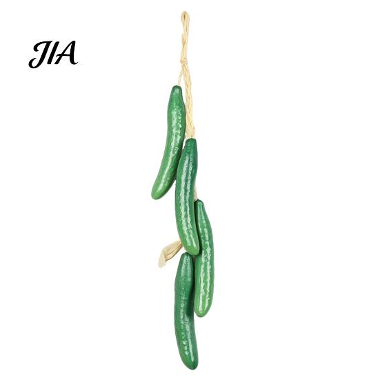 Simulation Foam Vegetable Props Artificial Hanging Vegetables String, Pendants, Farmhouse Kitchen Wall Decorative Garlands for Home Decor, Realistic