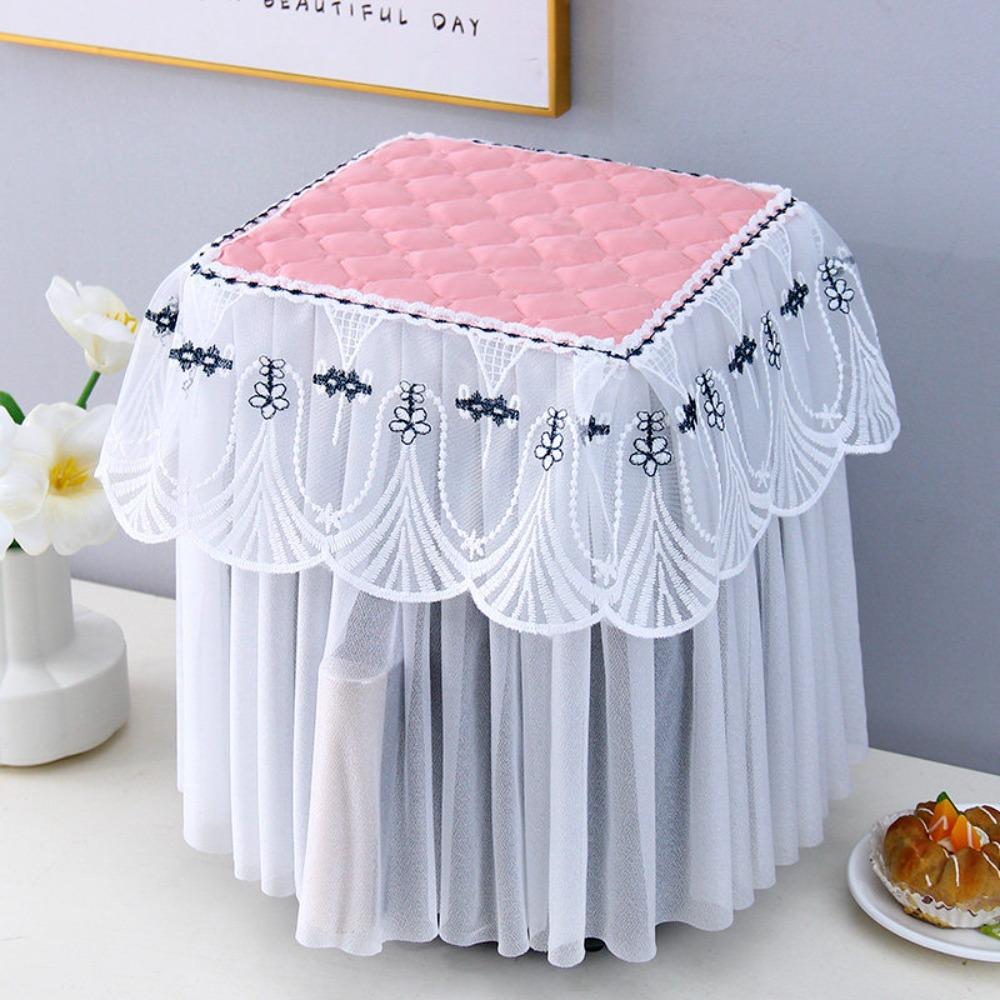 Lace Air Fryer Dust Cover Pastoral Style Cooker Protector Appliances Dustproof Cover Air Fryer