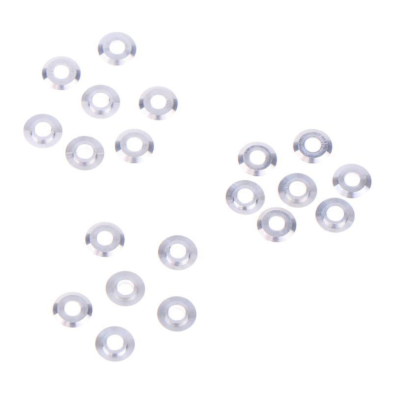 20 шт. мини-металлическая шайба, прокладка, прокладка, распорка для шарикоподшипника 520, направляющий ролик колеса 94768, запасные части для радиоуправляемой машины Tamiya 4Wd