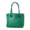 Soft leather tote bag 3-layer 2-way