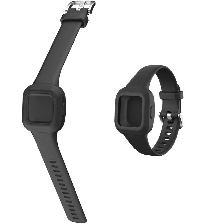 Silicone Strap for Garmin Vivofit Jr 3, Black