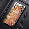 Чехол для Samsung Galaxy S21 S20 S10 S9 S8 Plus Ultra 5g S10lite S10e S7edge S20 S21 Fe, художественный постер, Альфонс Муха, тонкий
