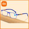 Xiaomi Мужские ультралегкие очки для чтения, модные с принтом, анти-синие очки для чтения, женские очки для пресбиопии с пружинными дужками от 1.0 до 4.0