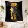 Golden State Warriors Curry Dynasty Boho Wall Tapestry Retro Boho Made for Living Room Reading Corner Balcony Indoor Hand Painted Style