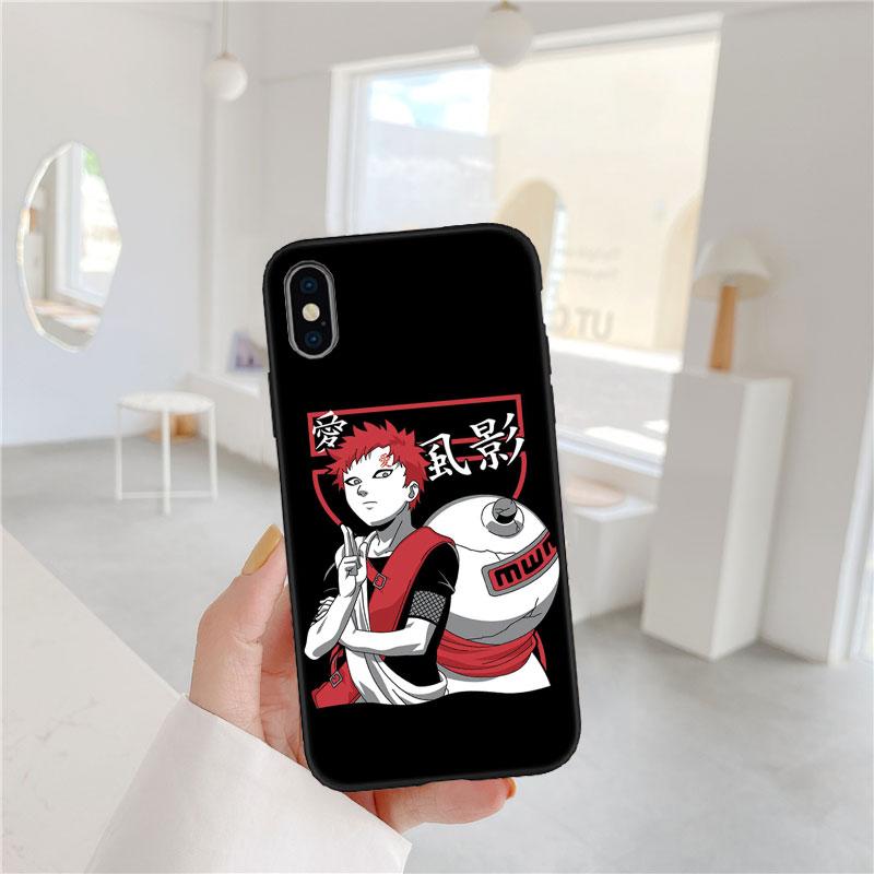 LO65 Naruto Gaara Soft Shell Phone Case for OPPO A3 Pro A72 A74 A76 A77 A77S A78 A79 A94 A95 A18 A40M A58