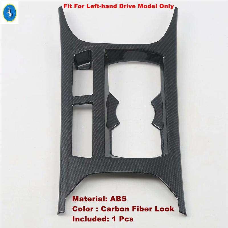 Car Accessories Window Lift Button / Water Cup / Pillar A Speaker Cover Trim For Volkswagen T-Roc T Roc 2018 - Carbon Fiber