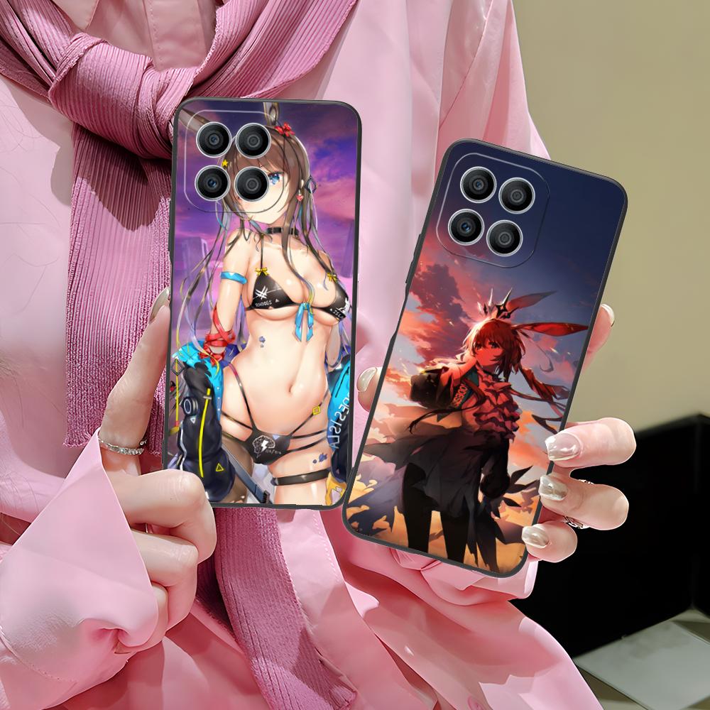 Чехол для мобильного телефона Arknights Amiya для Honor 90 80 70 60 50 30 20 10 9 8 7 Pro S SE Lite 5G Цветная печать Защитный Роскошный
