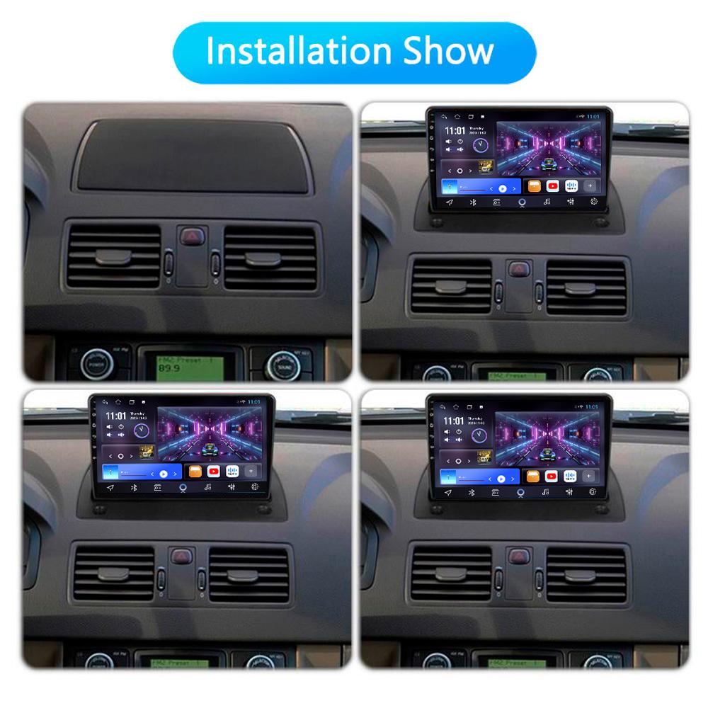 X-REAKO Автомобильный видеоплеер для VOLVO XC90 2003-2014 GPS-навигация Встроенный DSP Carplay Автомагнитола Android Головное устройство