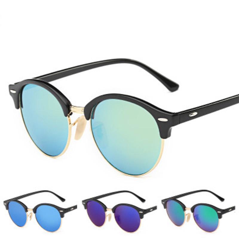 Солнцезащитные очки поляризованные женские мужские Uv400 для вождения, винтажные, стимпанк, круглые, ретро, уникальные