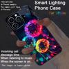 Милый чехол для телефона со светящимся одуванчиком LED для iPhone 17 16 15 14 Pro Max 13 12 11 XR X XS Эстетичный светящийся чехол для телефона Ночная вечеринка