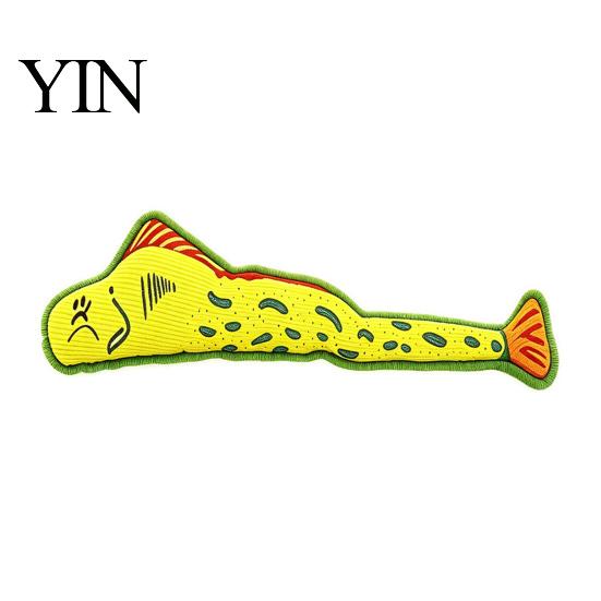Simulated Fish Hunting Toys Interactive Cat Kicker Toy, Natural Catnip And Crinkle Paper Soothing for Nervous Cats Filled Durable Plush Toy