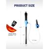 SMART JERRY - Battery Operated Fuel Pump | Electric Oil Transfer Pump For Gasoline, Diesel, Water, Transmission | 3 GPM Hand Pump With Locking Clip