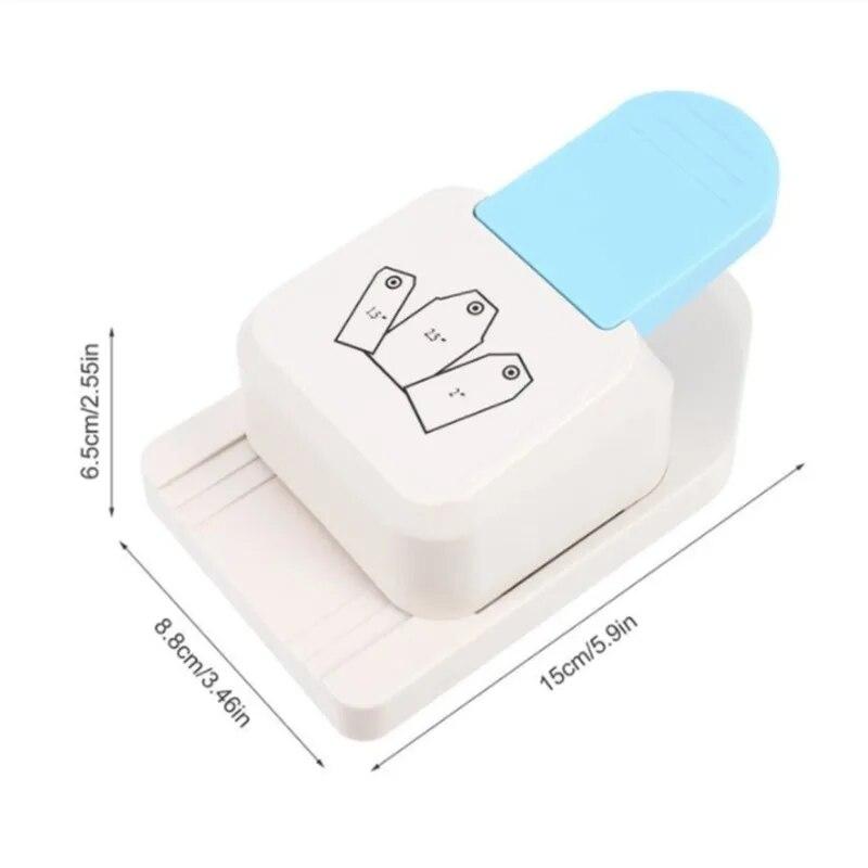 3 In 1 Tag Punch Corner Rounder Cutter Paper Label Punch for Scrapbooking Card for DIY Paper Card Photo Card Making Supplies