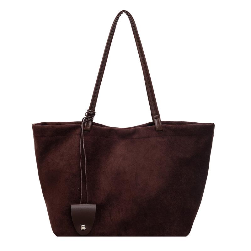 Fashionable Tote Bag, Large-capacity Mother-and-child Bag, Casual and Retro Underarm Single-shoulder Bag