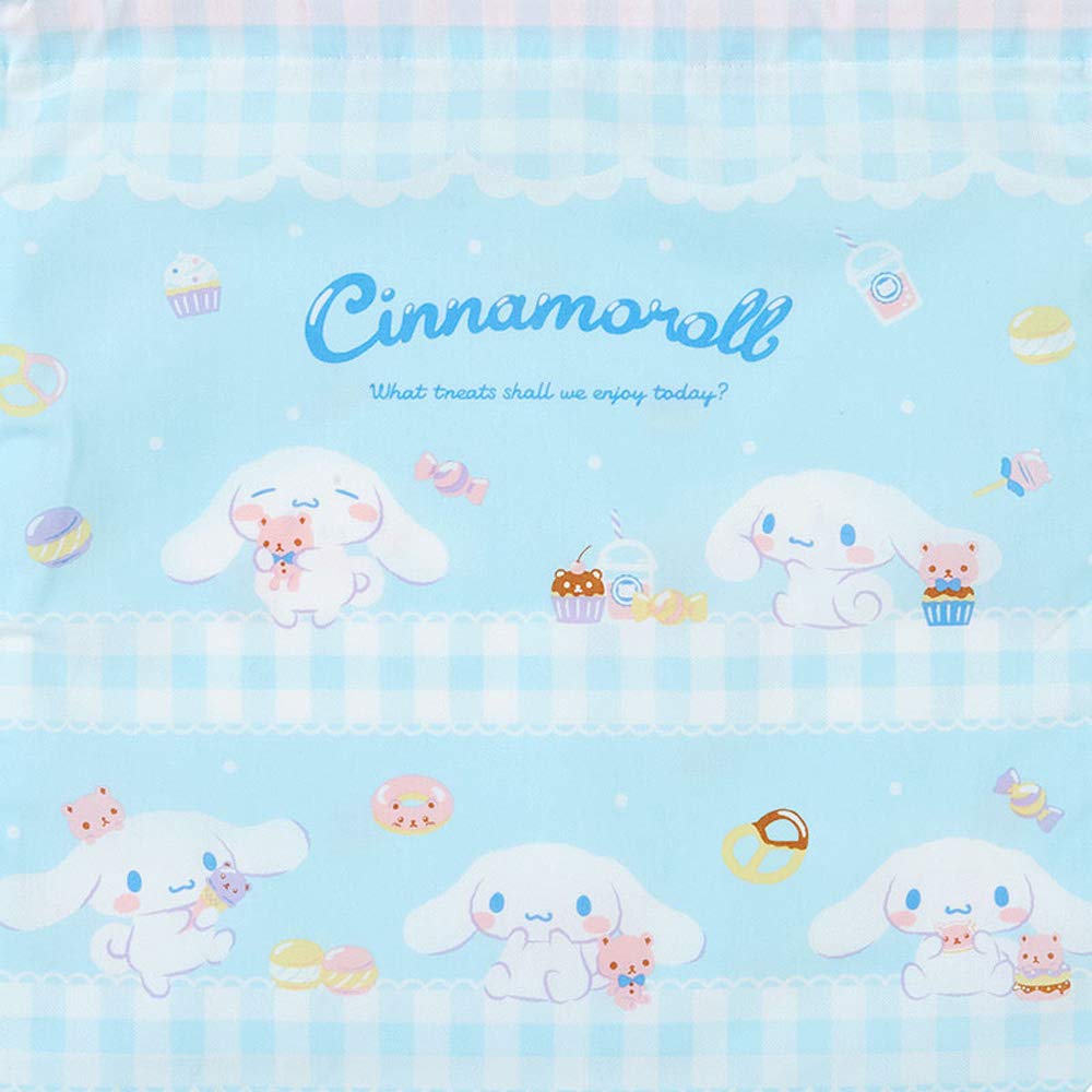 Сумка-мешок Sanrio Cinnamoroll на завязках с ручкой 734101 (Дизайн конфет),