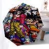 1pc Dragon Ball Z Characters Automatic Opening Folding Umbrella 3-Fold Design with 8-Bone Iron Frame Outdoor for Fans, Travelers, Everyday Use Perfect