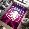 Ковер с логотипом Aston Villa для гостиной, спальни, дома, украшение дивана, нескользящий коврик для детских игр