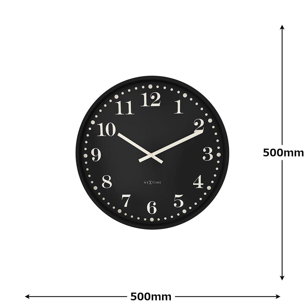 Elcomune Watch Nextime Dickens Large Black NXT-3319ZW