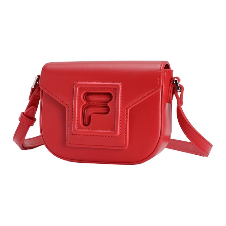 New FILA PU Crossbody Bag, Shoulder Bag Mini Women's Red F13W519161FRD
