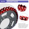 35 Go Kart Roller Chain 4 Feet Replacement For Go Cart Mini Bike ATV Pit Dirt Bike Motorcycle Bicycle With #35 Chain Master Links Powersports
