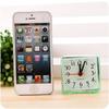 Cute Clock Bedroom Desk Square Small Bed Compact Travel Quartz  Alarm Clock for Student ADM