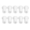 10pcs Cable Routing Kit for   Silicone Cable Feed Through Bushings Wall Grommet for   Series Cable 0.75in Diameter