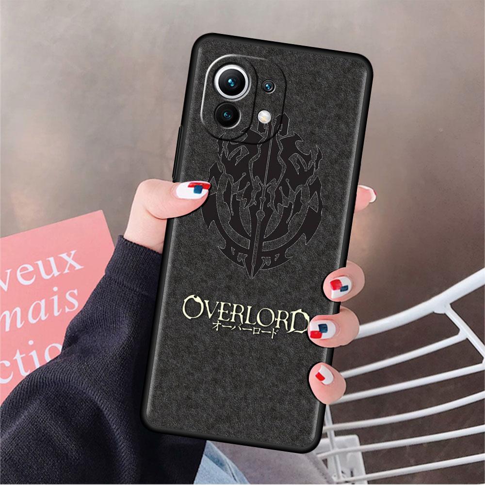 Мягкий силиконовый чехол Overlord Skull Anime для Xiaomi Mi 11 Lite 5G NE 11T Pro 12S Ultra 12 Note 10 10T 9T Phone Cover Bumper Funda